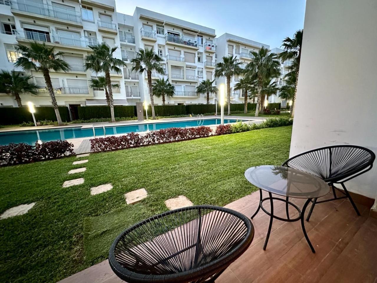 Apparemment De Luxe Vue Piscine Apartment Bouznika ภายนอก รูปภาพ