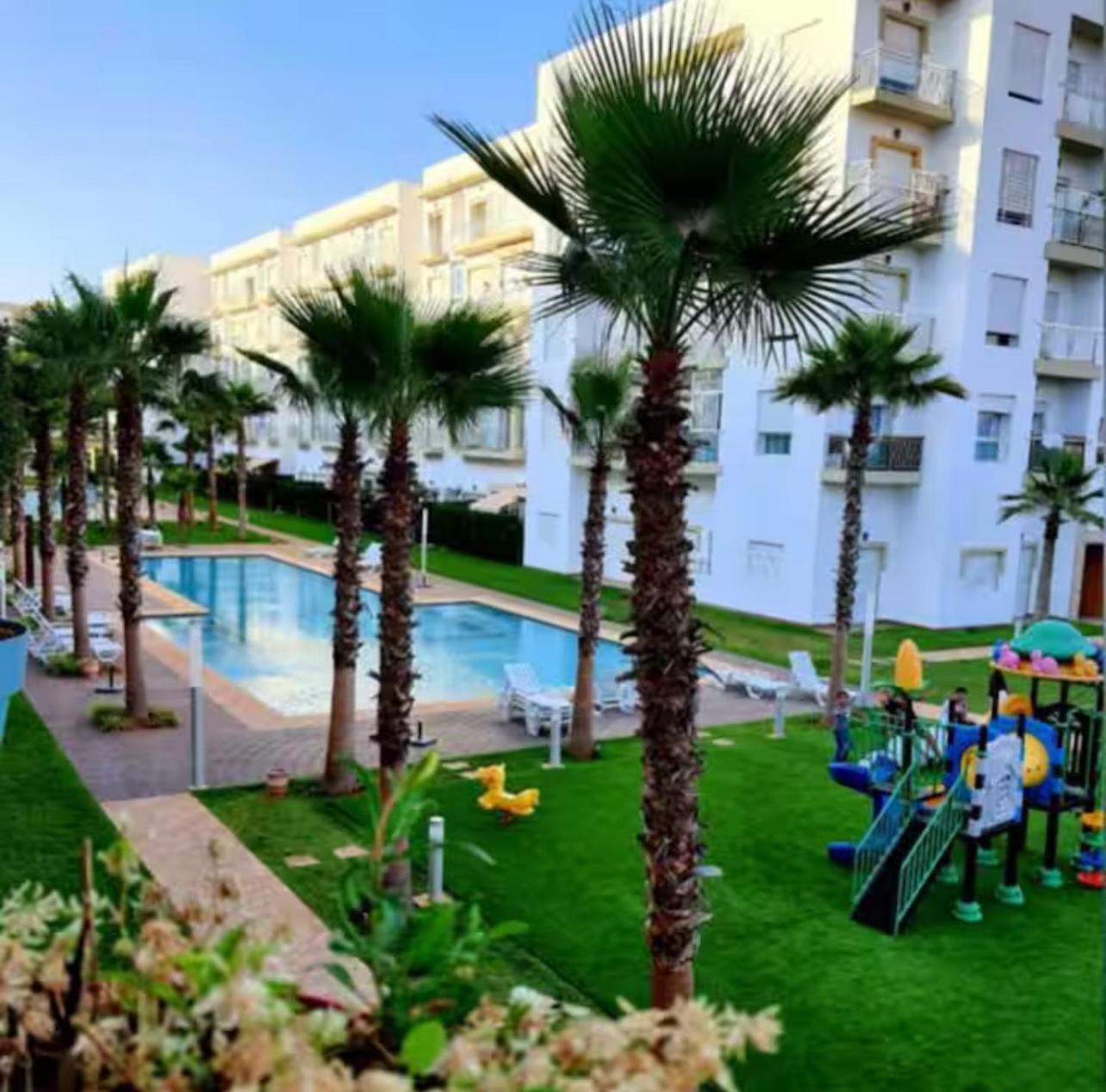 Apparemment De Luxe Vue Piscine Apartment Bouznika ภายนอก รูปภาพ