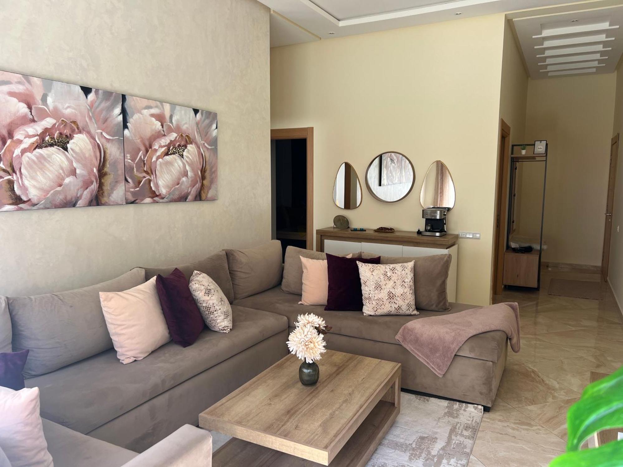 Apparemment De Luxe Vue Piscine Apartment Bouznika ภายนอก รูปภาพ