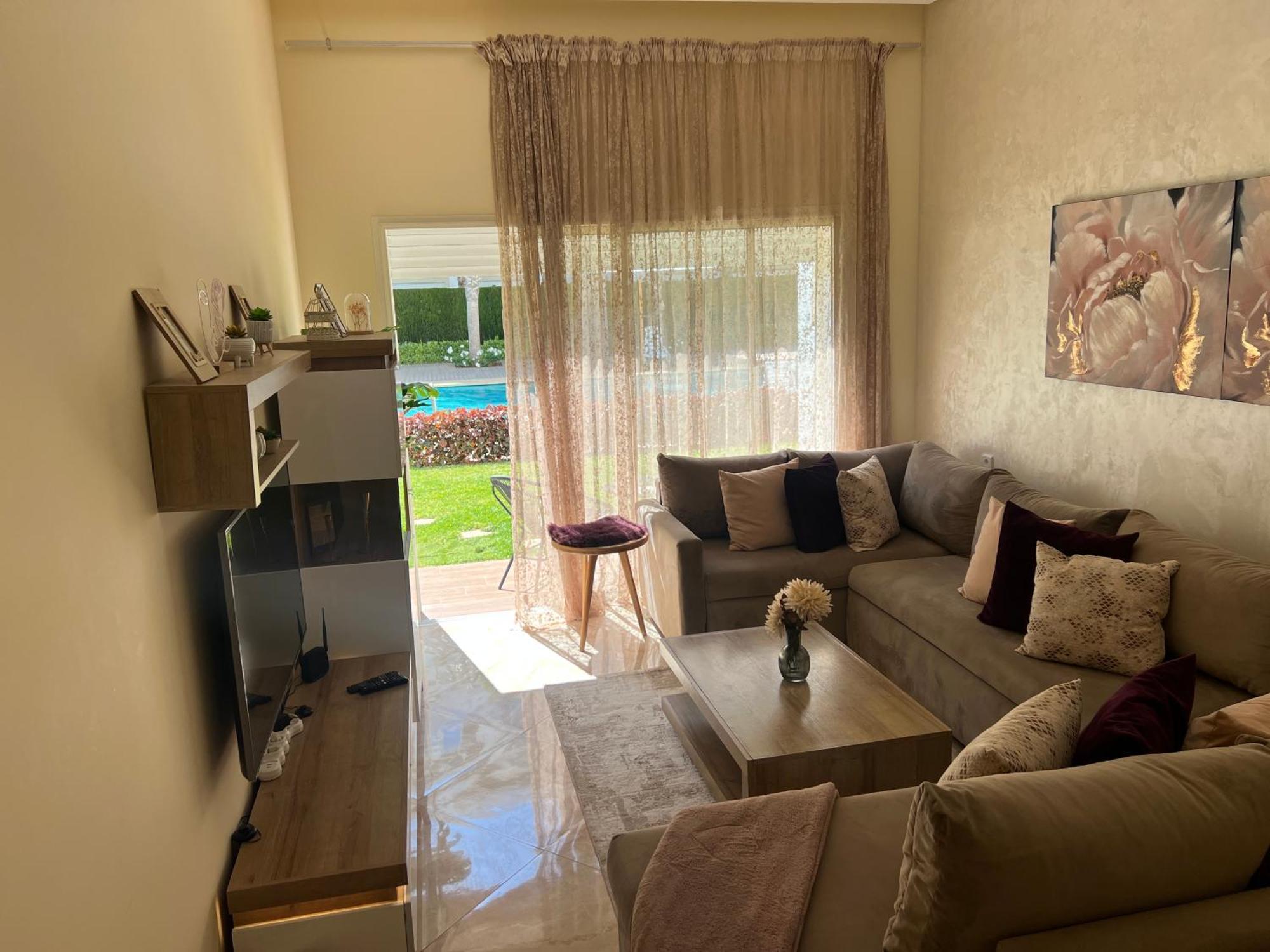 Apparemment De Luxe Vue Piscine Apartment Bouznika ภายนอก รูปภาพ
